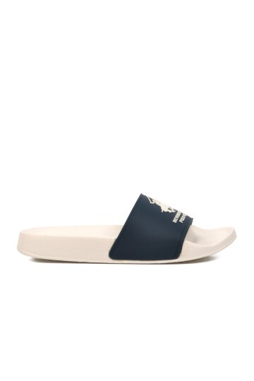 Beverly Hills Polo Club Beyaz-Yeşil Unisex Terlik