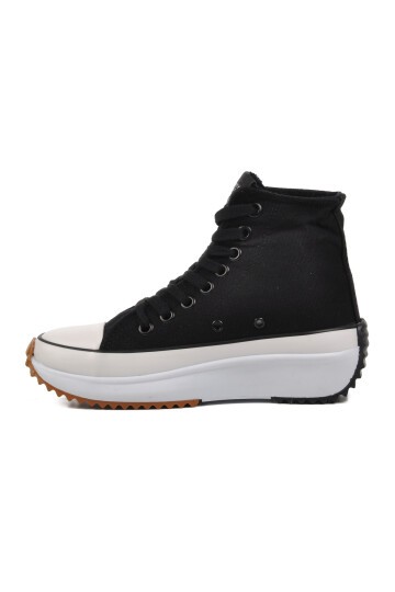 Beverly Hills Polo Club Yüksek Taban Siyah Unisex Hi Sneaker