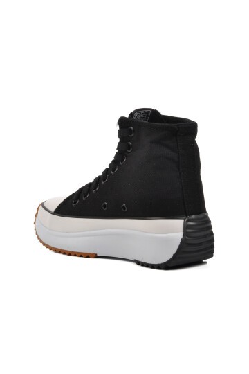 Beverly Hills Polo Club Yüksek Taban Siyah Unisex Hi Sneaker