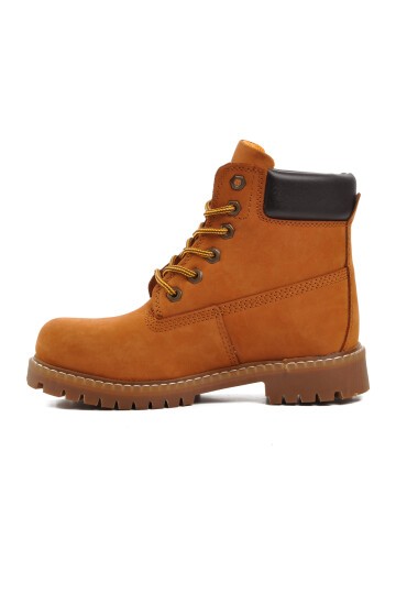 Bulldozer Tarçın Nubuk Hakiki Deri  Unisex Bot