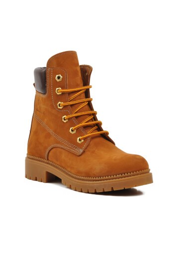 Ayakmod Tarçın Hakiki Deri Unisex Bot
