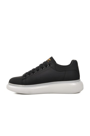 Walkway Siyah-Beyaz Erkek Sneaker
