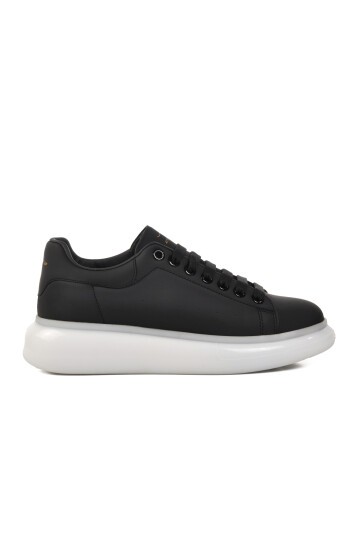 Walkway Siyah-Beyaz Erkek Sneaker