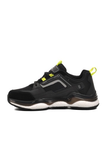 Walkway Siyah-Yeşil Erkek Sneaker