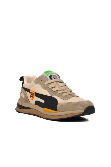 Geniş Kalıp Bej Erkek Sneaker