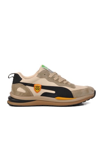 Geniş Kalıp Bej Erkek Sneaker