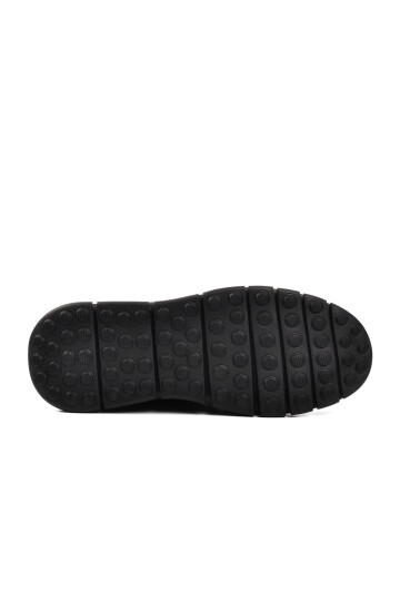 Hakiki Deri Kaymaz Taban Kahve Erkek Sneaker