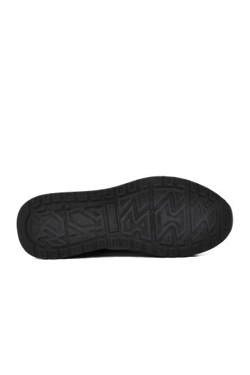 Geniş Kalıp Siyah Erkek Sneaker