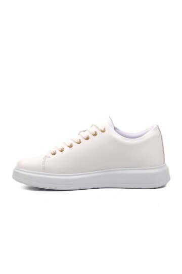 Hammer Jack Beyaz  Hakiki Deri Erkek Sneaker