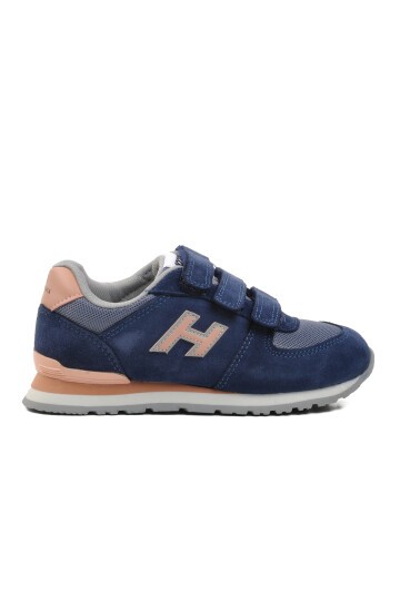 Hammer Jack Koyu İndigo-Pudra Çocuk Sneaker