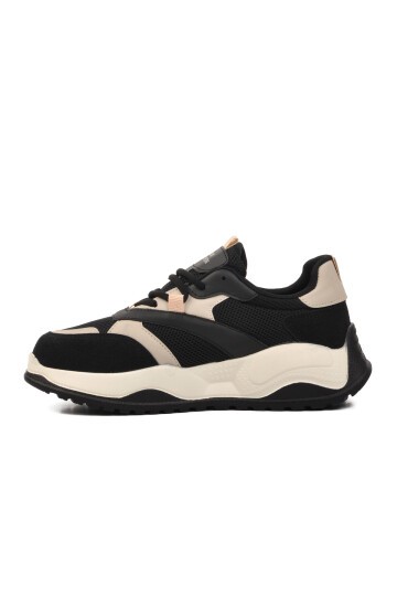 Walkway Siyah-Kum Unisex Sneaker