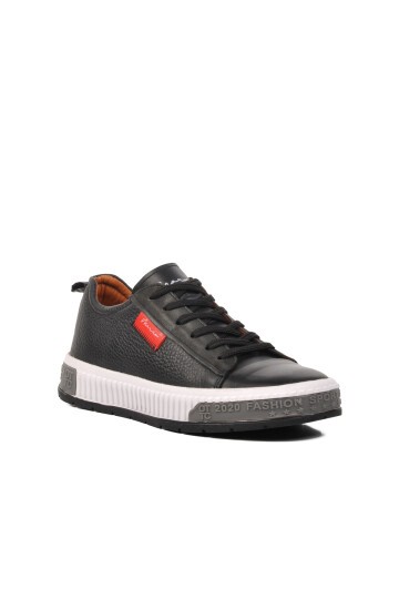Ayakmod Siyah-Beyaz Erkek Sneaker