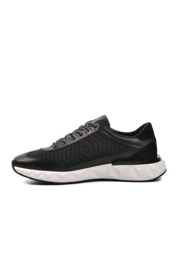 Ayakmod Siyah-Beyaz Erkek Sneaker