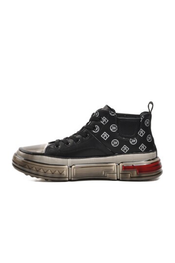 Ayakmod Siyah Erkek Hi Sneaker