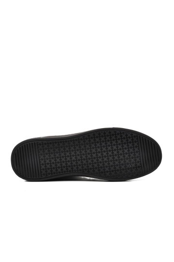 Pierre Cardin Siyah Hakiki Deri  Erkek Sneaker