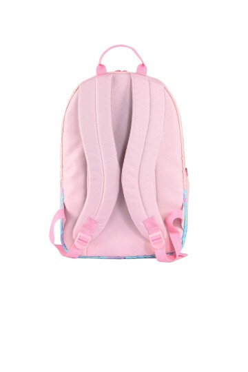 Benetton Pembe-Mavi Unisex Okul Çantası