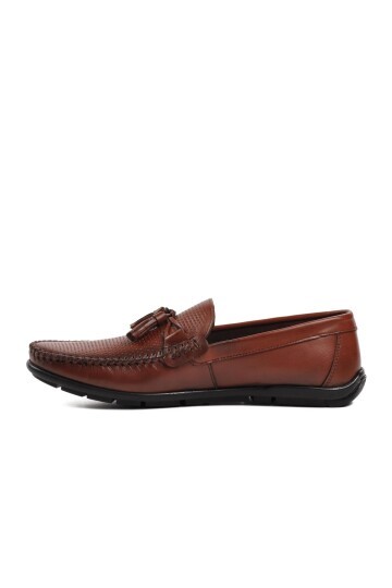 Bulldozer Taba Erkek Loafer Ayakkabı
