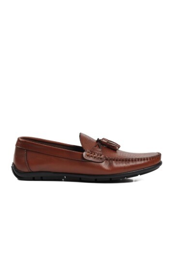 Bulldozer Taba Erkek Loafer Ayakkabı