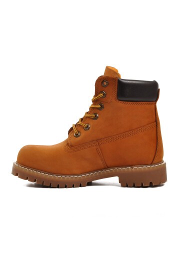 Bulldozer Tarçın Nubuk Hakiki Deri Unisex Bot
