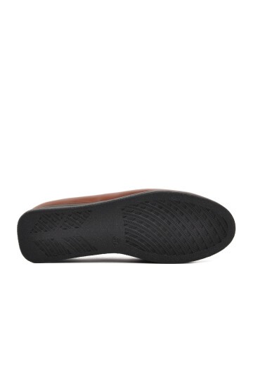 Ayakmod Taba Kadın Loafer Ayakkabı