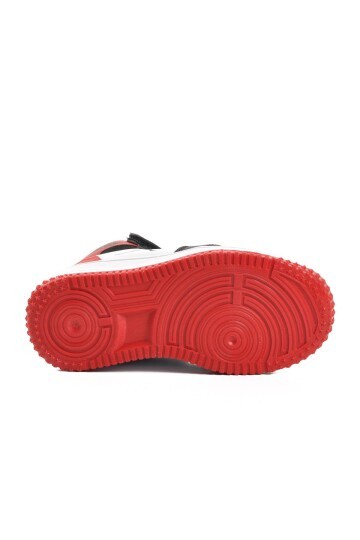 Walkway Siyah-Kırmızı Çocuk Hi Sneaker
