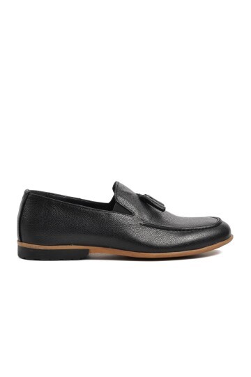 Ayakmod Siyah Erkek Loafer Ayakkabı
