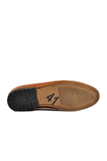 Ayakmod Taba Erkek Loafer Ayakkabı