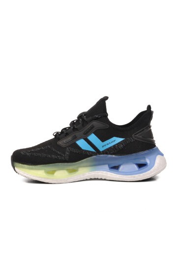 Walkway Siyah-Mavi Unisex Spor Ayakkabı