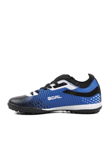 Walkway Sax-Siyah-Beyaz Unisex Halı Saha Ayakkabısı