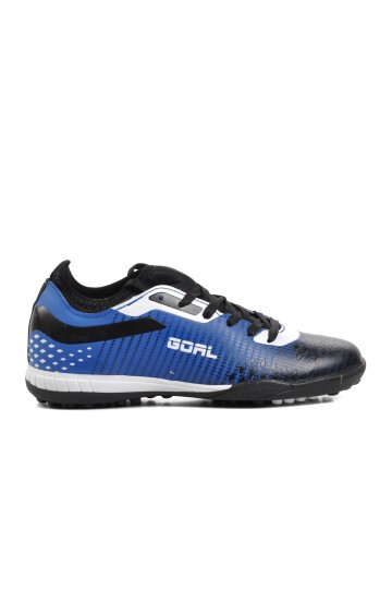 Walkway Sax-Siyah-Beyaz Unisex Halı Saha Ayakkabısı