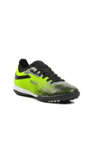 Walkway Yeşil-Siyah-Füme Unisex Halı Saha Ayakkabısı