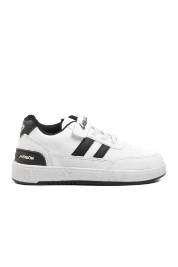 Walkway Beyaz-Siyah Çocuk Spor Ayakkabı