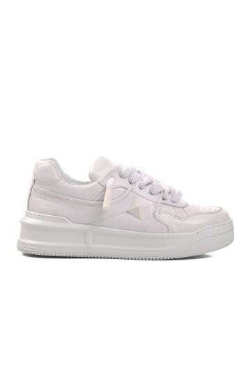 Ayakmod Beyaz Cilt Erkek Sneaker
