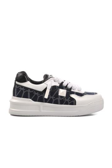 Ayakmod Lacivert-Beyaz Erkek Sneaker