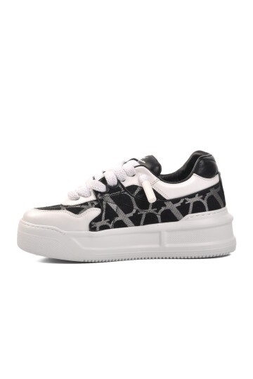 Ayakmod Siyah-Gri-Beyaz Unisex Sneaker