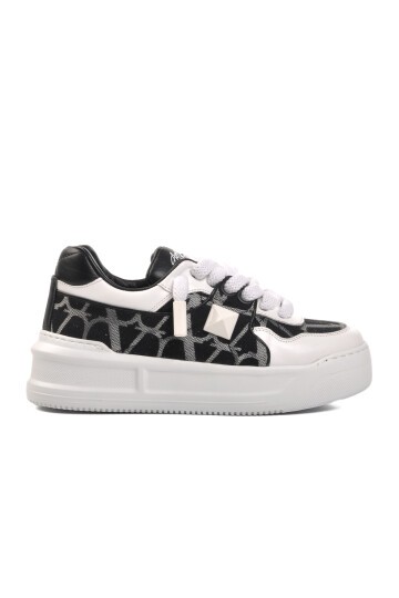 Ayakmod Siyah-Gri-Beyaz Unisex Sneaker