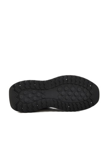 Fileli Siyah Kadın Sneaker