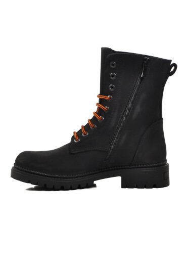 Ayakmod Siyah Nubuk Unisex Bot