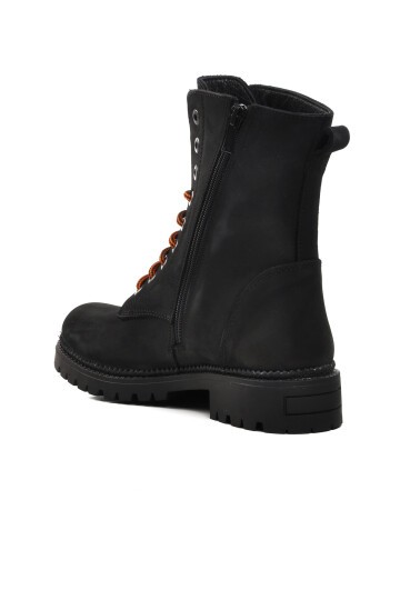 Ayakmod Siyah Nubuk Unisex Bot