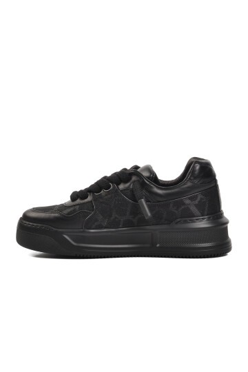 Ayakmod Siyah-Siyah Erkek Sneaker