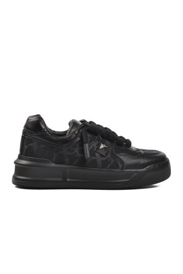 Ayakmod Siyah-Siyah Erkek Sneaker