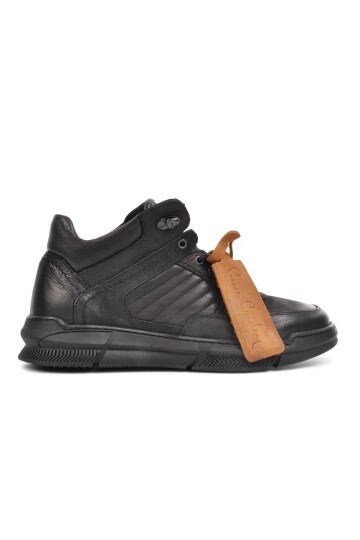 Pierre Cardin Siyah Nubuk Erkek Bot