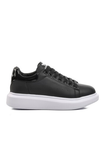 Walkway Siyah-Beyaz Unisex Spor Ayakkabı