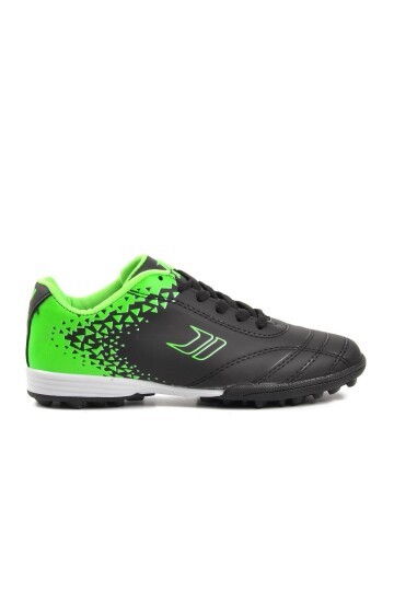 Walkway Siyah-Neon Yeşil-Beyaz Unisex Halı Saha Ayakkabısı