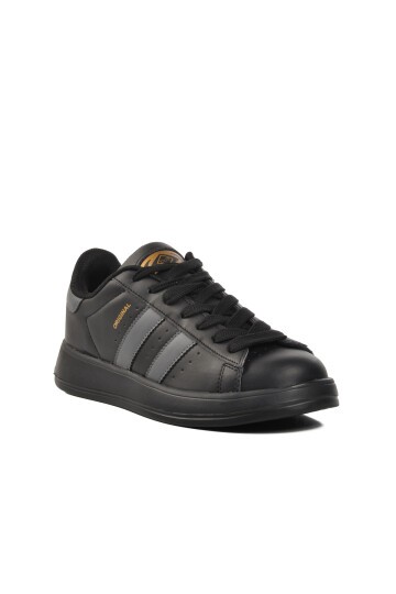 Walkway Siyah-Siyah Unisex Spor Ayakkabı