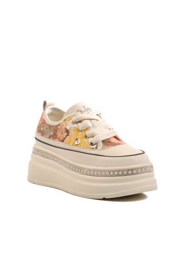 Ayakmod Sarı Kadın Sneaker