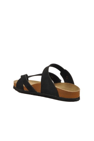 Ayakmod Siyah Hafif Unisex Terlik