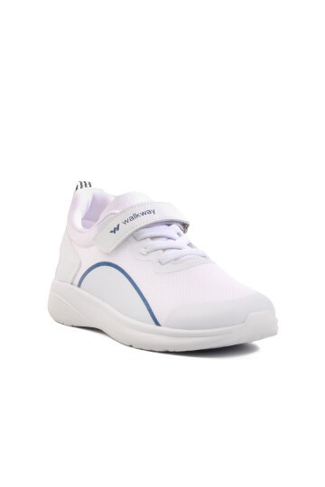 Beyaz-Lacivert Çocuk Spor Ayakkabı Dera 640 F