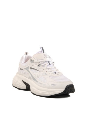 Beyaz Fileli Erkek Spor Ayakkabı MS-251-530 M