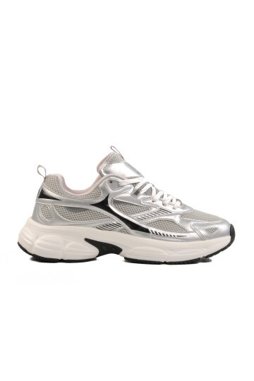 Gümüş Fileli Erkek Spor Ayakkabı MS-251-530 M